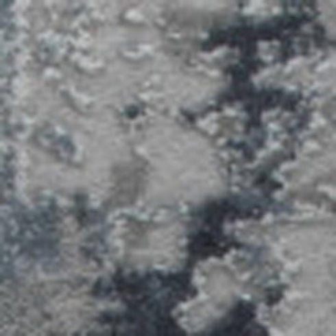 5' X 8' Blue And White Abstract Distressed Area Rug