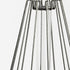 12" Gray Glass Glass Tube