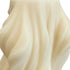 4" White Himalayan Bamboo Scented Dimensional Twist Candle