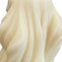 4" White Himalayan Bamboo Scented Dimensional Twist Candle