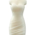4" Ivory Unscented Dimensional Form Candle