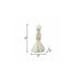4" Ivory Unscented Dimensional Form Candle