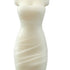 4" Ivory Sea Salt And Orchid Scented Dimensional Form Candle