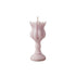5" Orchid Unscented Dimensional Flower Candle