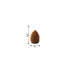 3" Brown Autumn Harvest Scented Dimensional Pinecone Candle
