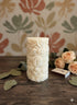 2" Ivory White Tea Scented Candle