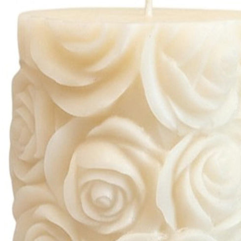 2" Ivory White Tea Scented Candle