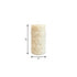 2" Ivory White Tea Scented Candle