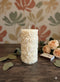2" Ivory White Tea Scented Candle
