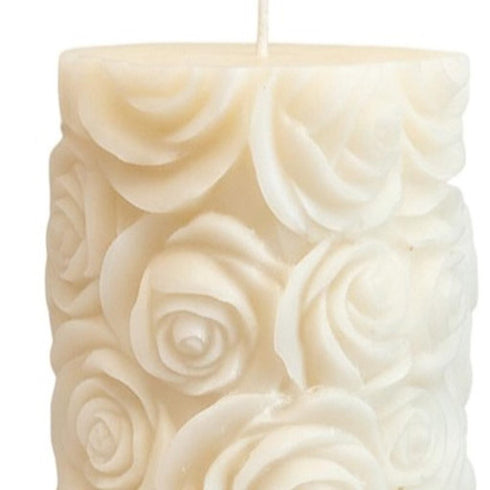2" Ivory White Tea Scented Candle