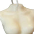 4" Ivory Black Ice Scented Dimensional Female Form Candle