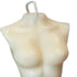 4" Ivory Black Ice Scented Dimensional Female Form Candle