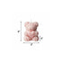 4" Pink Love Spell Scented Dimensional Teddy Bear Candle