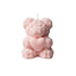 4" Pink Love Spell Scented Dimensional Teddy Bear Candle