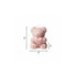 4" Pink Love Spell Scented Dimensional Teddy Bear Candle