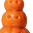 3" Orange Unscented Dimensional Pumpkin Candle