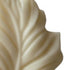 6" Ivory Honeysuckle Scented Dimensional Feather Candle
