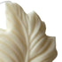 6" Ivory Honeysuckle Scented Dimensional Feather Candle