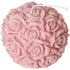 3" Pink Unscented Dimensional Blossom Candle