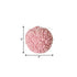 3" Pink Unscented Dimensional Blossom Candle