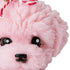 2" Pink Cashmere Plum Scented Dimensional Dog Candle