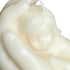 3" Ivory Lily of the Valley Scented Baby Dimensional Candle
