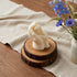 3" Ivory Lily of the Valley Scented Baby Dimensional Candle