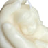 3" Ivory Lily of the Valley Scented Baby Dimensional Candle