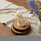 3" Ivory Lily of the Valley Scented Baby Dimensional Candle