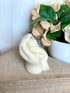 3" Ivory Lily of the Valley Scented Baby Dimensional Candle