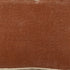 36" X 14" Brown And White Lumbar Striped Cotton Throw Pillow Cover