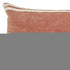 36" X 14" Brown And White Lumbar Striped Cotton Throw Pillow Cover