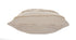 20" Beige And Tan Striped Cotton Throw Pillow Cover