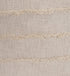 20" Beige And Tan Striped Cotton Throw Pillow Cover
