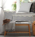 20" Gray And Cool Gray Geometric Cotton Throw Pillow Cover