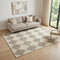5' X 8' Brown And Beige Geometric Area Rug