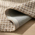 7' X 10' Brown And Gray Geometric Area Rug
