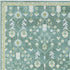 8' X 10' Teal And Green Oriental Washable Area Rug