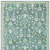 8' X 10' Teal And Green Oriental Washable Area Rug
