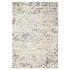 8' X 10' Beige And Blue Geometric Area Rug