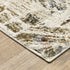 8' X 10' Beige And Blue Geometric Area Rug