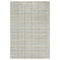 8' X 10' Blue And Rust Plaid Area Rug