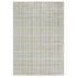 8' X 10' Blue And Rust Plaid Area Rug