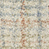 8' X 10' Blue And Rust Plaid Area Rug