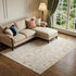 8' X 11' Beige And Blue Oriental Area Rug