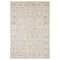 8' X 11' Beige And Blue Oriental Area Rug
