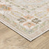 8' X 11' Beige And Blue Oriental Area Rug