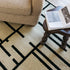 8' X 10' Beige And Ivory Geometric Area Rug