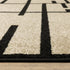 8' X 10' Beige And Ivory Geometric Area Rug