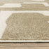 8' X 10' Beige And Ivory Abstract Area Rug